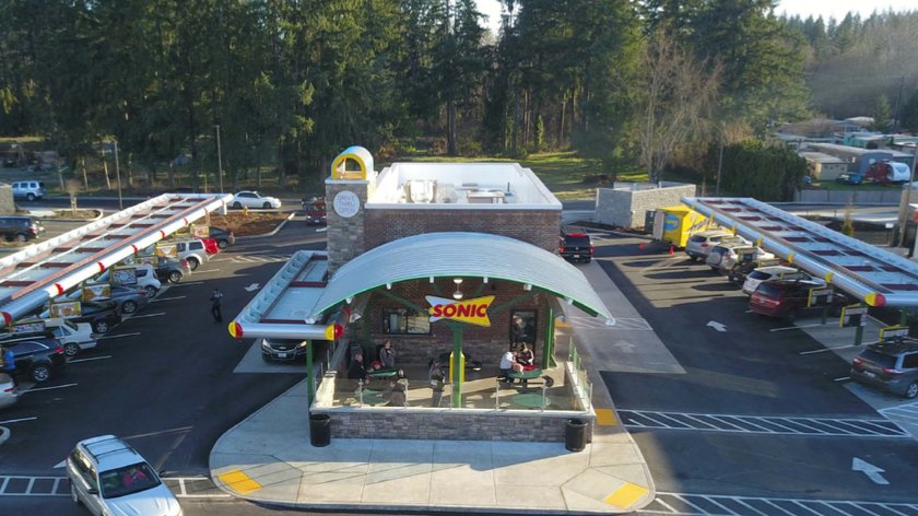 New Construction Sonic Drive-In